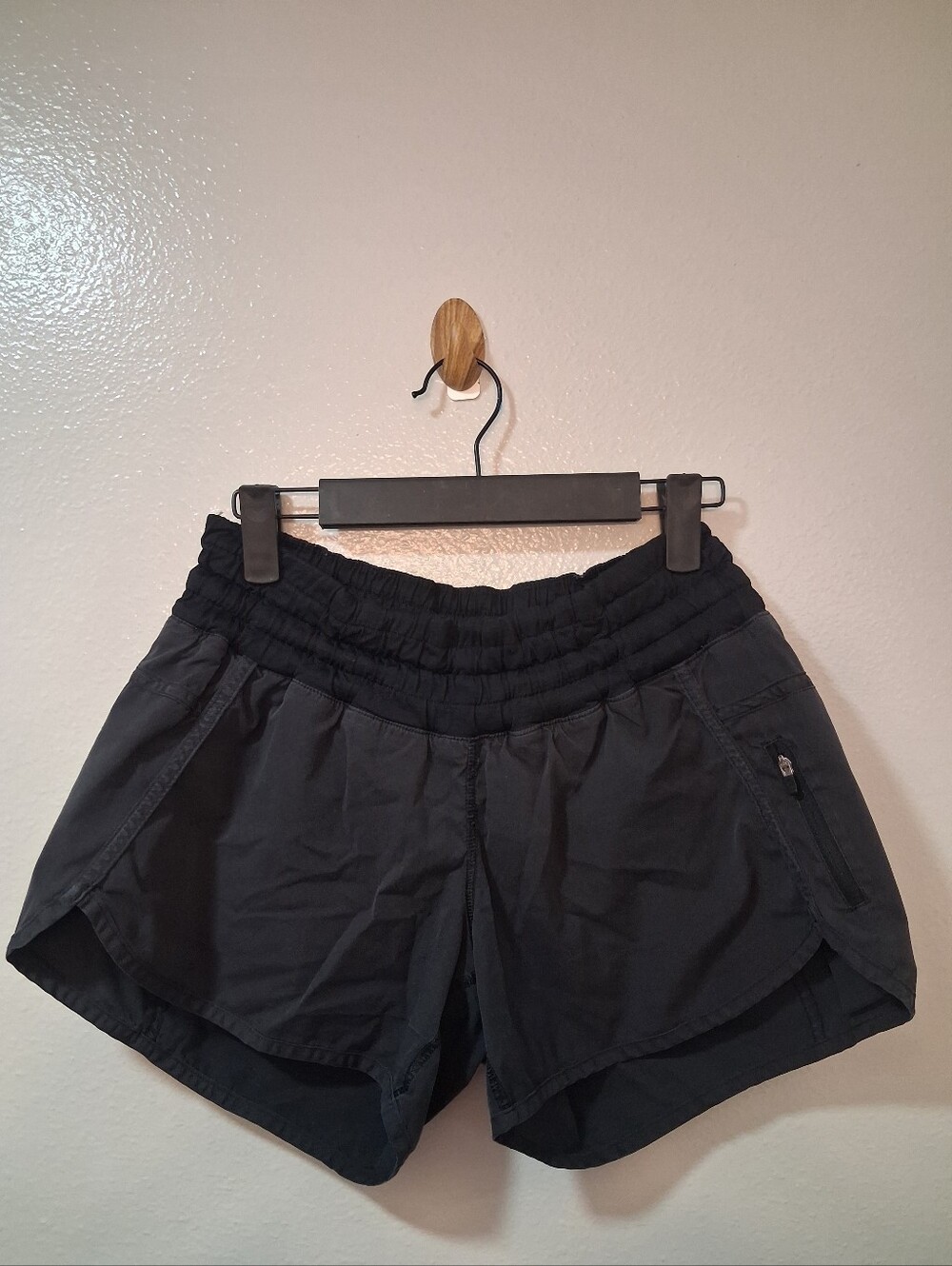 Black Women's Athletic Shorts - Lightweight Active Wear